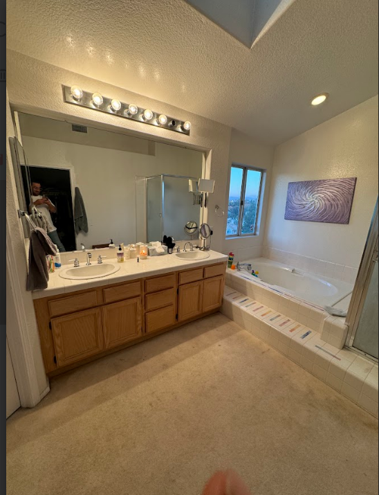 Master bathroom remodeling project San Diego