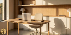 How to Create a Functional Home Office With Custom Cabinets