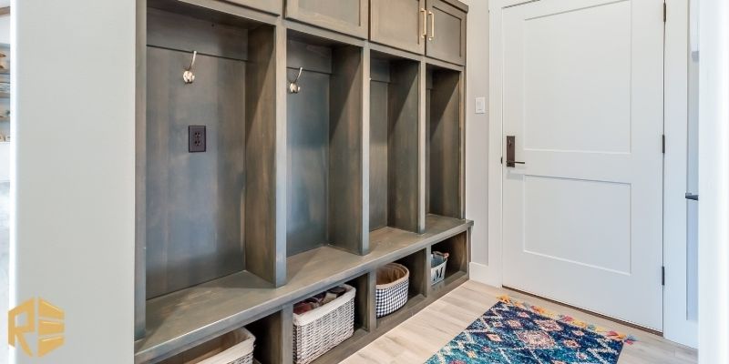 Custom Mudroom Cabinets